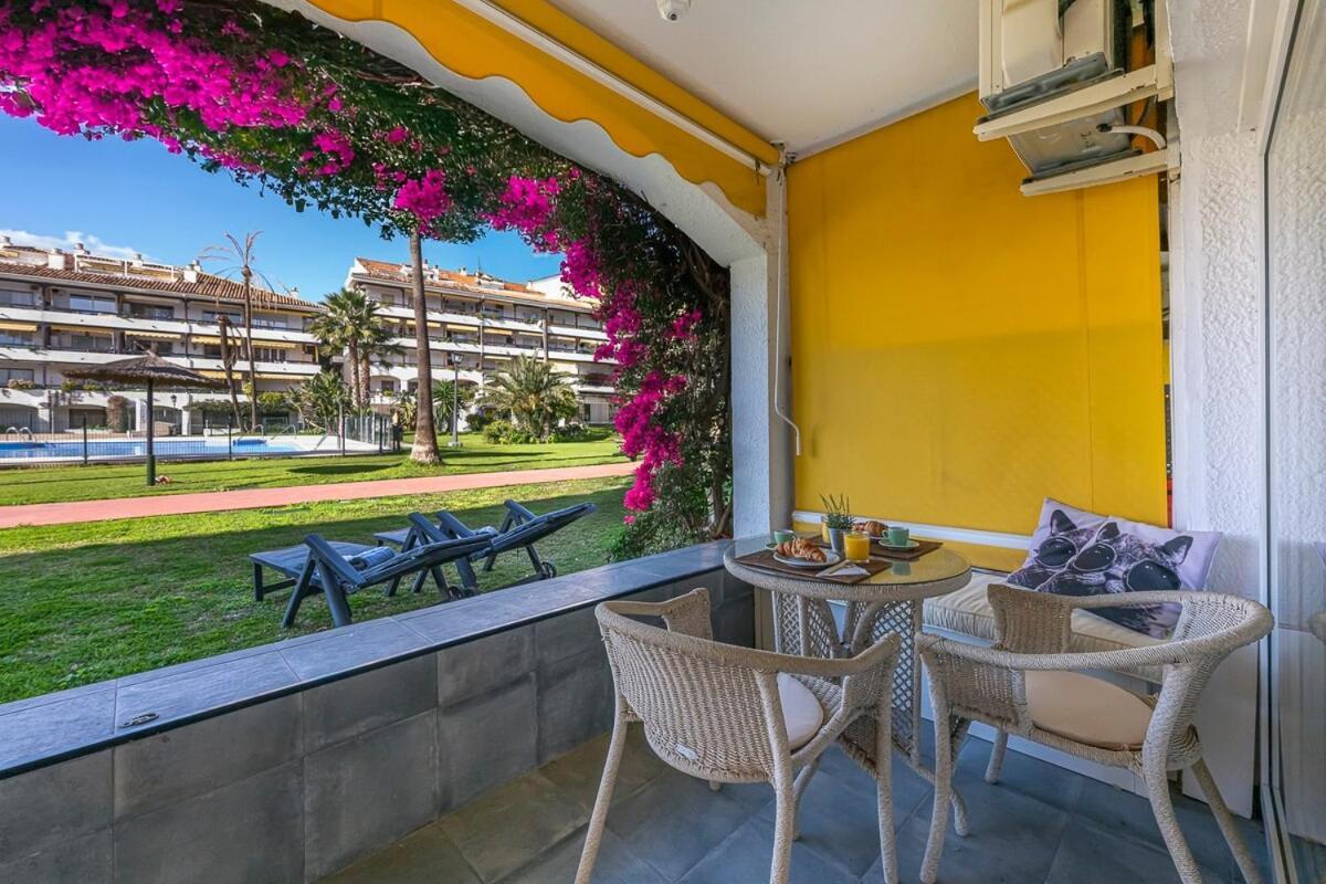 Golden Mile Getaway, Garden View, Pool & Comfort Marbella Luaran gambar
