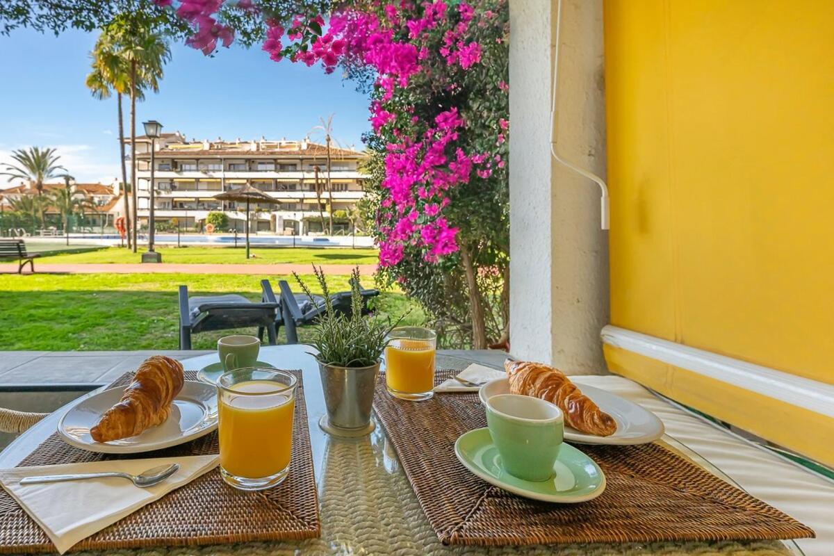Golden Mile Getaway, Garden View, Pool & Comfort Marbella Luaran gambar