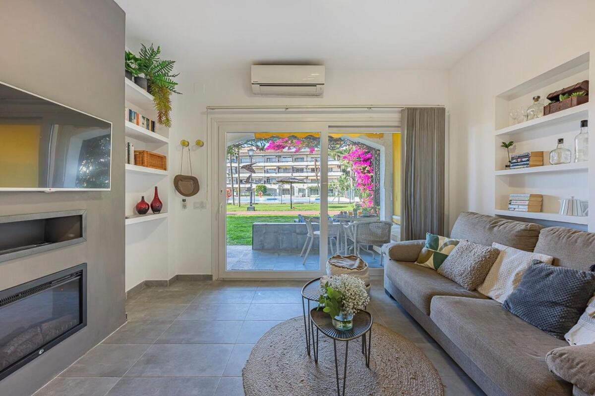 Golden Mile Getaway, Garden View, Pool & Comfort Marbella Luaran gambar